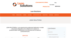 Desktop Screenshot of leansolutions.co